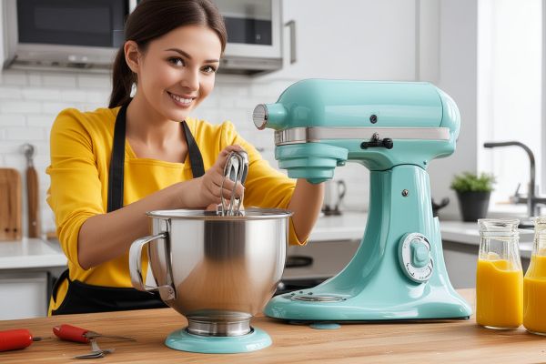 Electric mixer and kitchen appliance repair tools with precision components